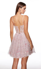 Alyce Paris Homecoming Dress 30003 - Pink