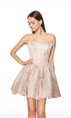 Alyce Paris Homecoming Dress 30007 - Pink
