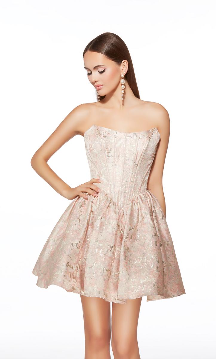 Alyce Paris Homecoming Dress 30007 - Pink