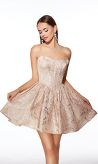 Alyce Paris Homecoming Dress 30007 - Pink