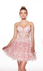 Alyce Paris Homecoming Dress 30009 - Pink