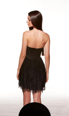 Alyce Paris Homecoming Dress 30011 - Black