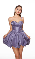 Alyce Paris Homecoming Dress 30012 - Purple Haze