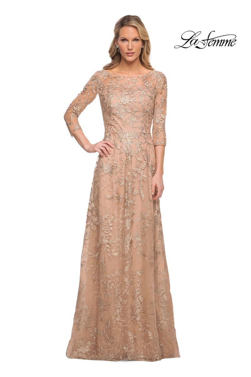 La Femme Mother of the Bride 30021 - Light Gold