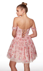 Alyce Paris Homecoming Dress 30021 - Pink