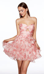 Alyce Paris Homecoming Dress 30023 - Rose Quartz