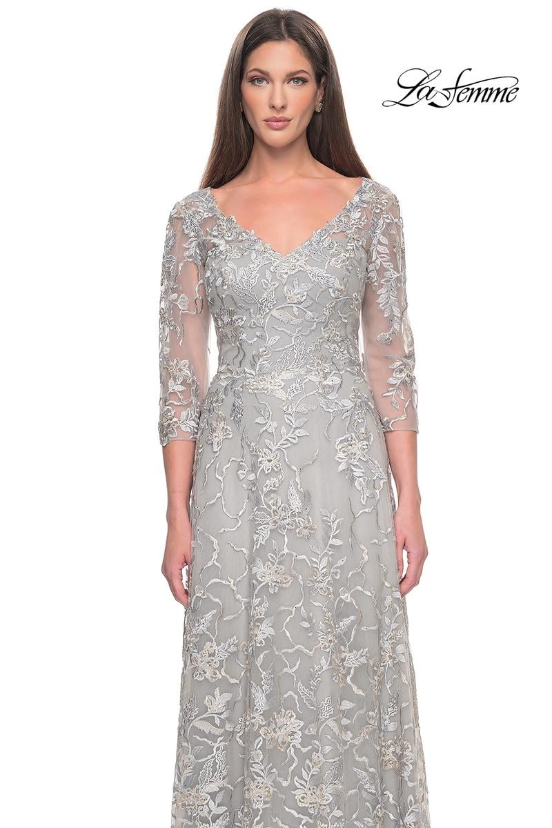 La Femme Mother of the Bride 30031 - Silver