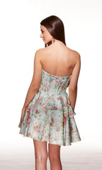 Alyce Paris Homecoming Dress 30037 - Tiffany Blue