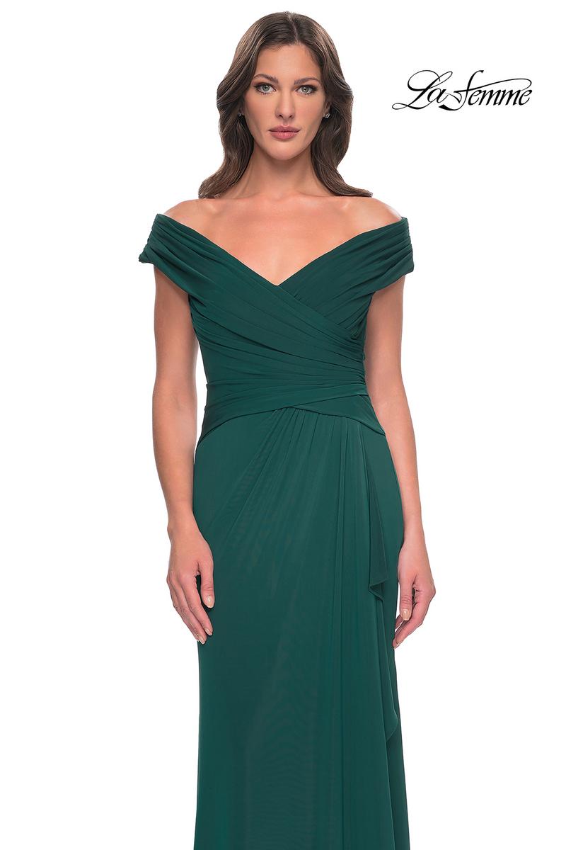 La Femme Evening 30040 - Dark Emerald