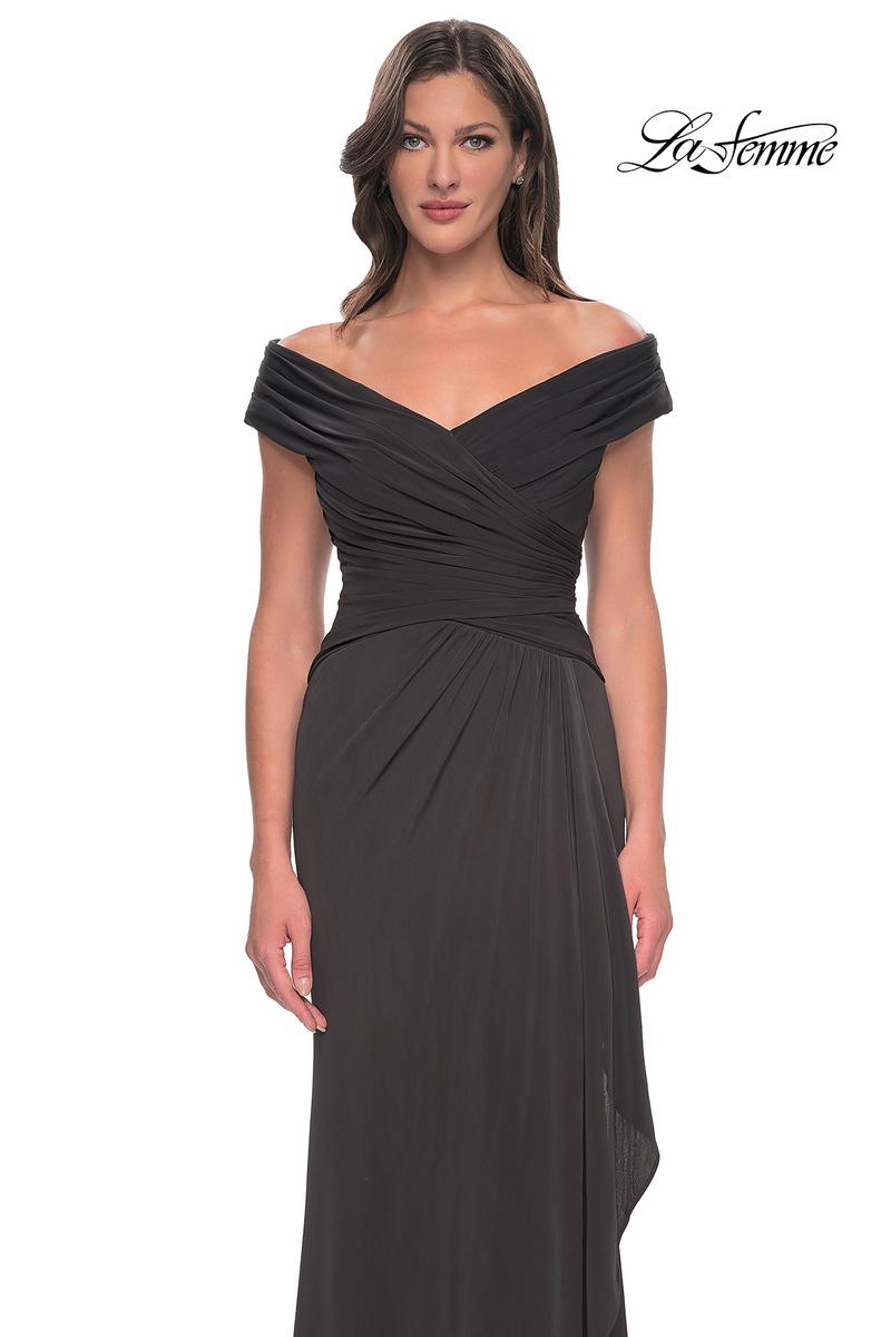 La Femme Evening 30040 - Gunmetal