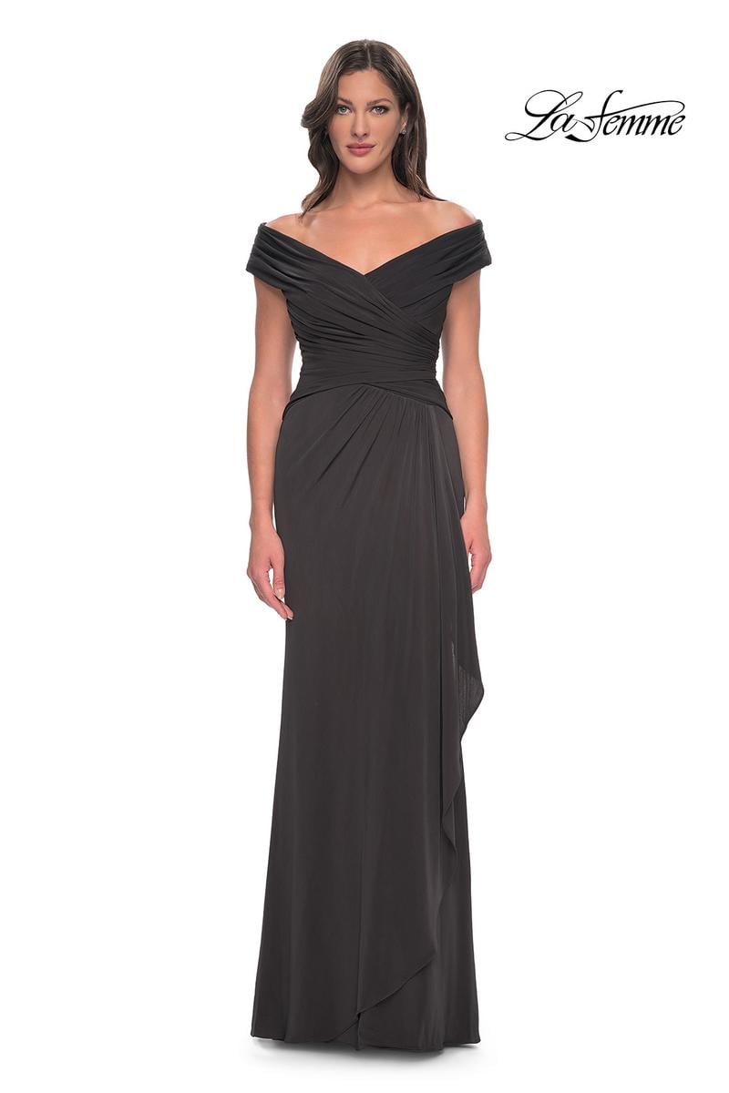 La Femme Evening 30040 - Gunmetal
