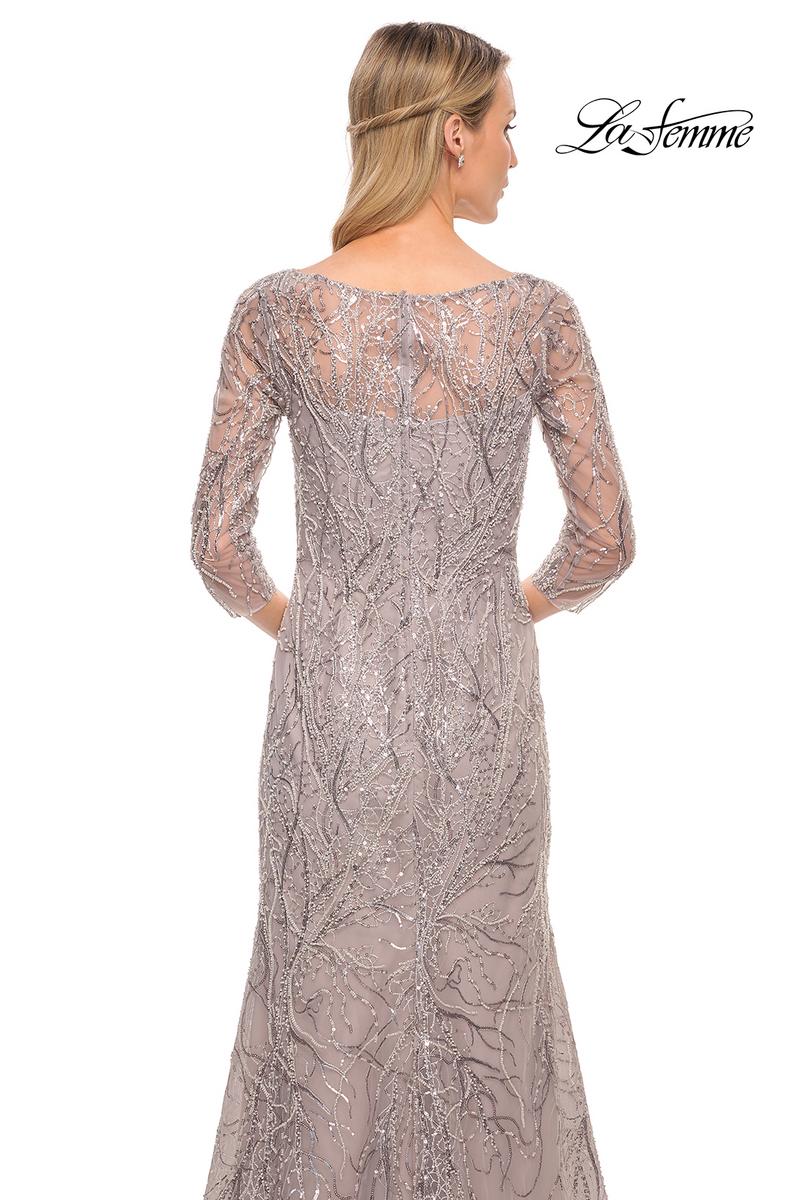La Femme Mother of the Bride 30044 - Lavender/Gray