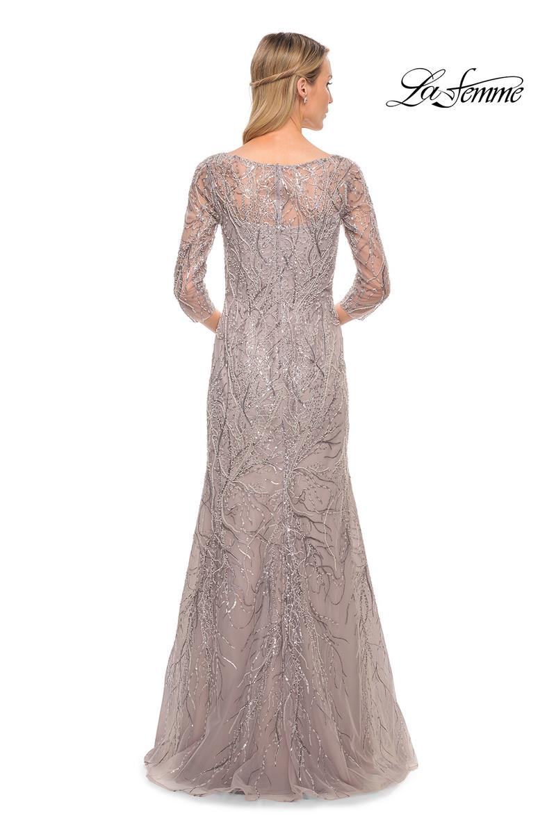 La Femme Mother of the Bride 30044 - Lavender/Gray