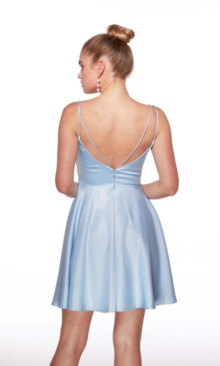 Alyce Paris Homecoming Dress 30051 - Light Periwinkle