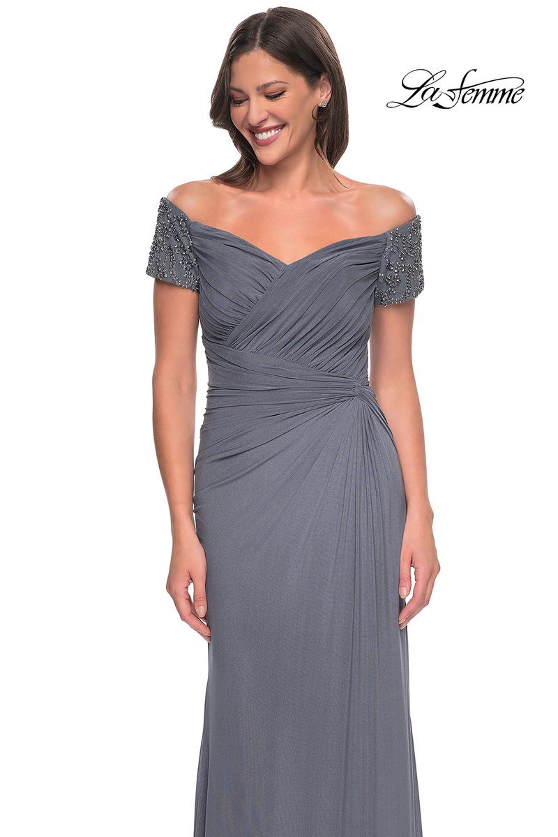La Femme Mother of the Bride 30057 - Gunmetal