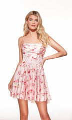 Alyce Paris Homecoming Dress 30059 - Pink