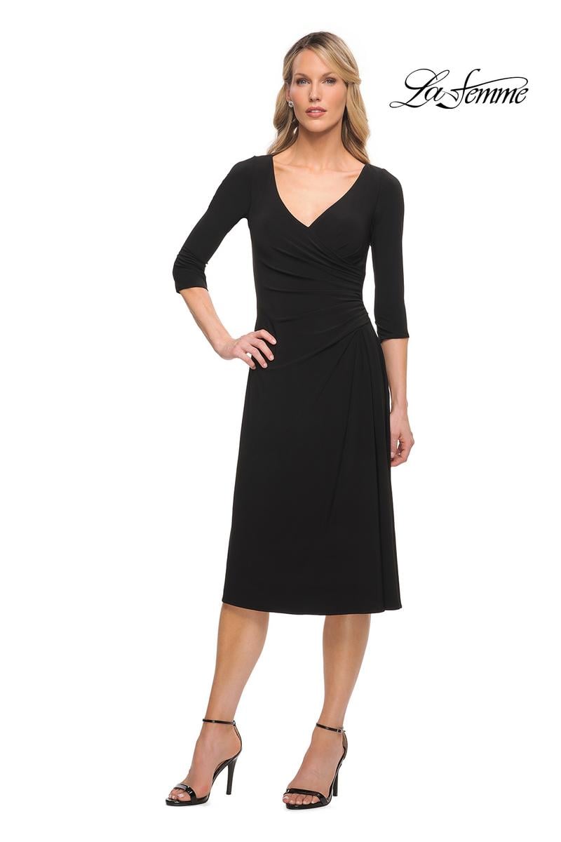 La Femme Evening 30069 - Black