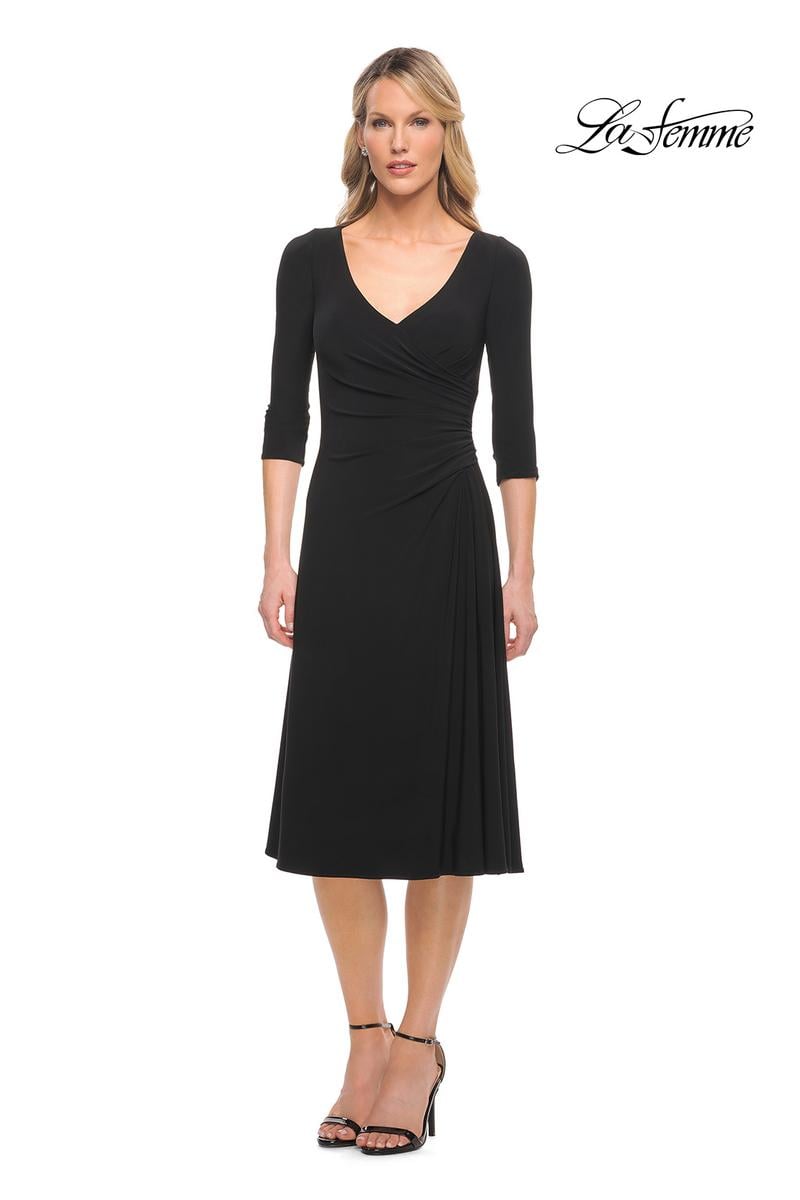 La Femme Evening 30069 - Black