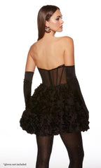 Alyce Paris Homecoming Dress 30077 - Black