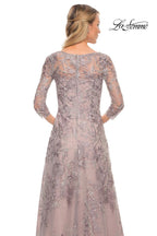 La Femme Mother of the Bride 30078 - Silver/Pink