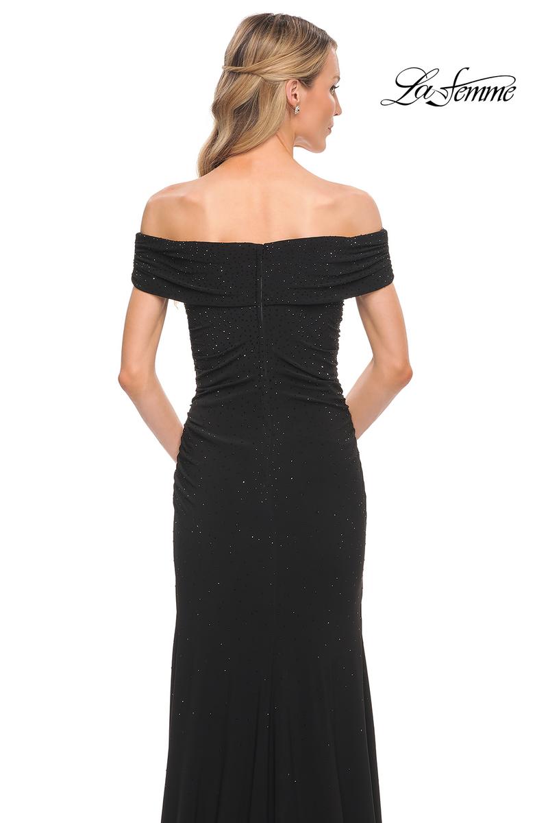 La Femme Evening 30117 - Black