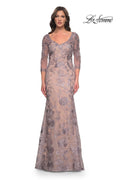 La Femme Evening Dress 30130