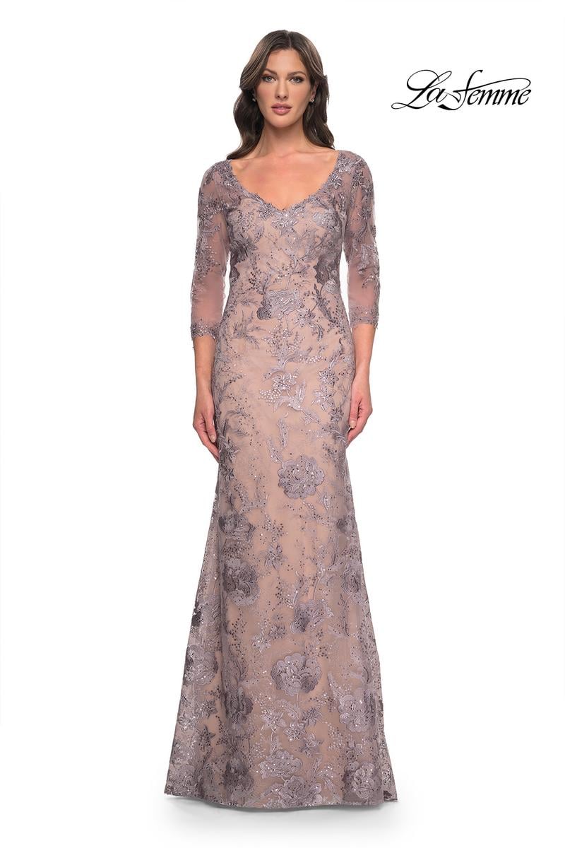 La Femme Evening Dress 30130