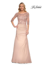 La Femme Evening Dress 30162 - Champagne