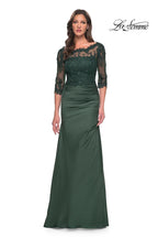 La Femme Evening Dress 30162 - Dark Emerald
