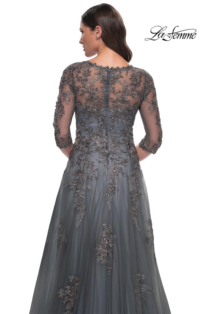 La Femme Mother of the Bride 30201 - Gray