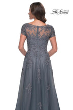 La Femme Mother of the Bride 30228 - Slate Blue