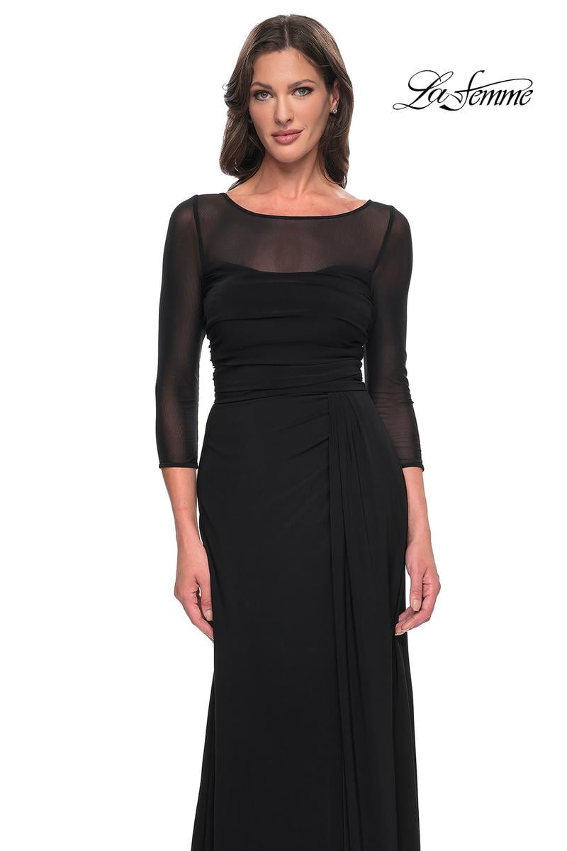 La Femme Evening 30230 - Black