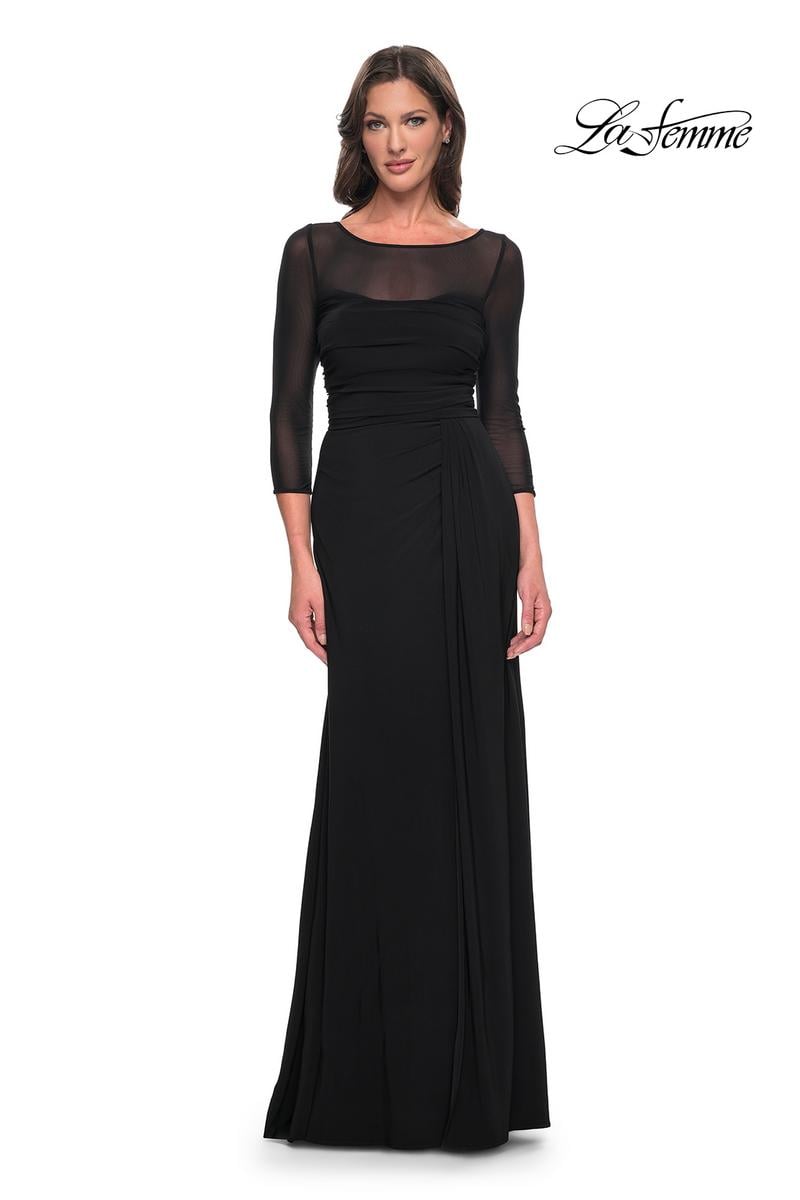 La Femme Evening 30230 - Black