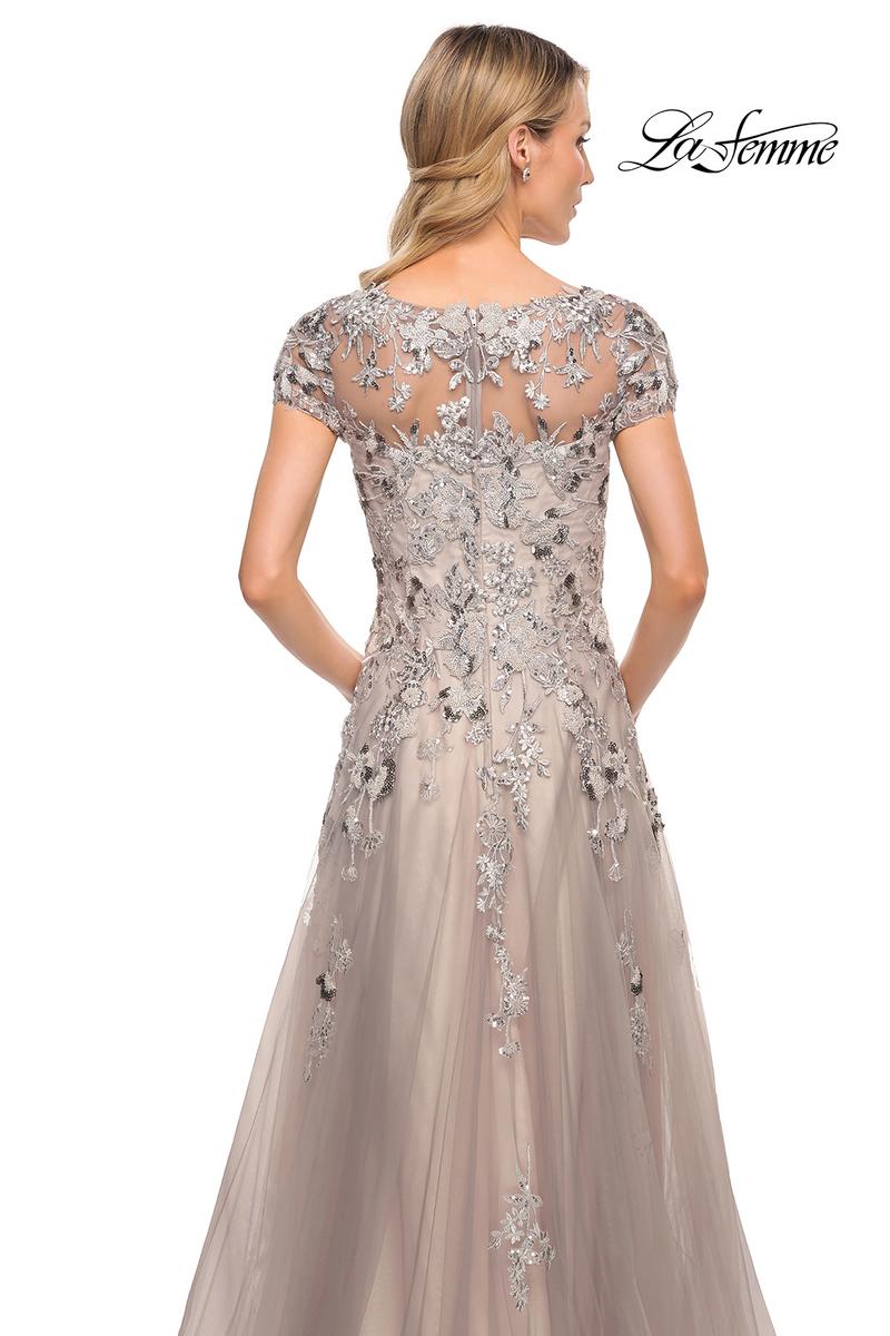 La Femme Mother of the Bride 30239 - Silver/Pink