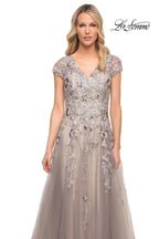 La Femme Mother of the Bride 30239 - Silver/Pink
