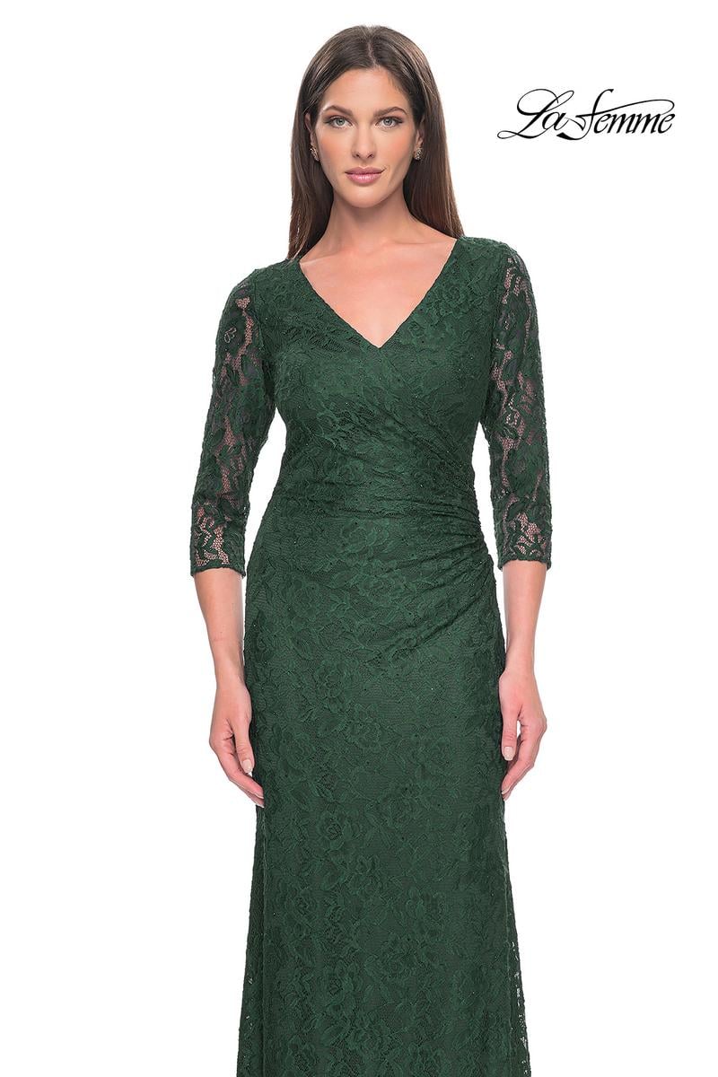 La Femme Evening 30379 - Dark Emerald