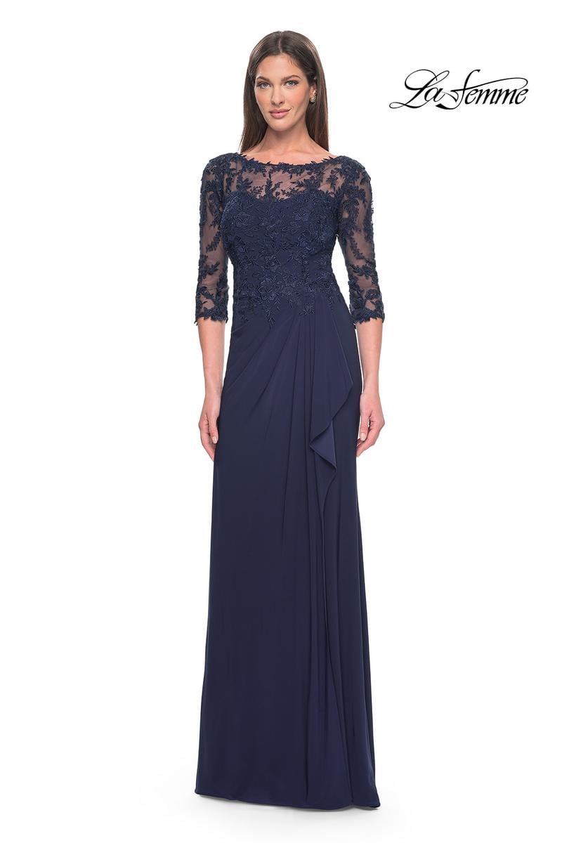 La Femme Evening 30385 - Navy