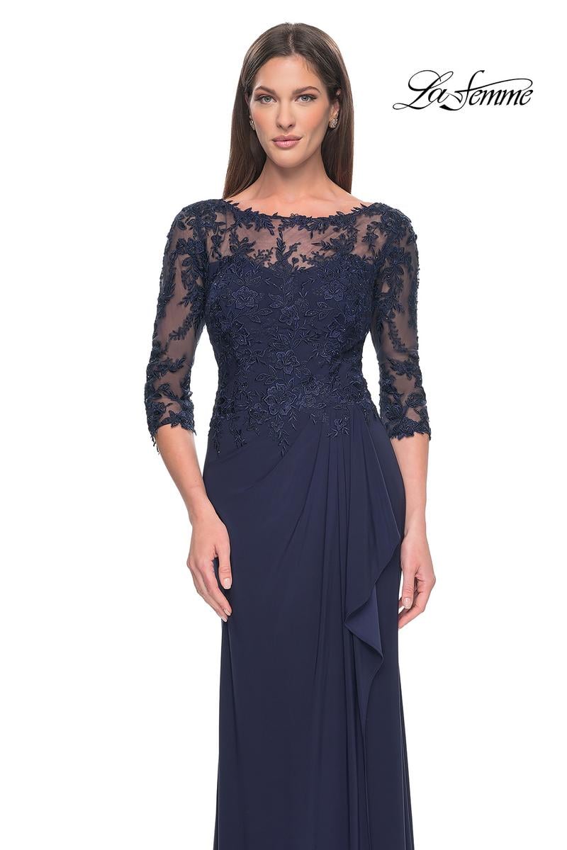 La Femme Evening 30385 - Navy