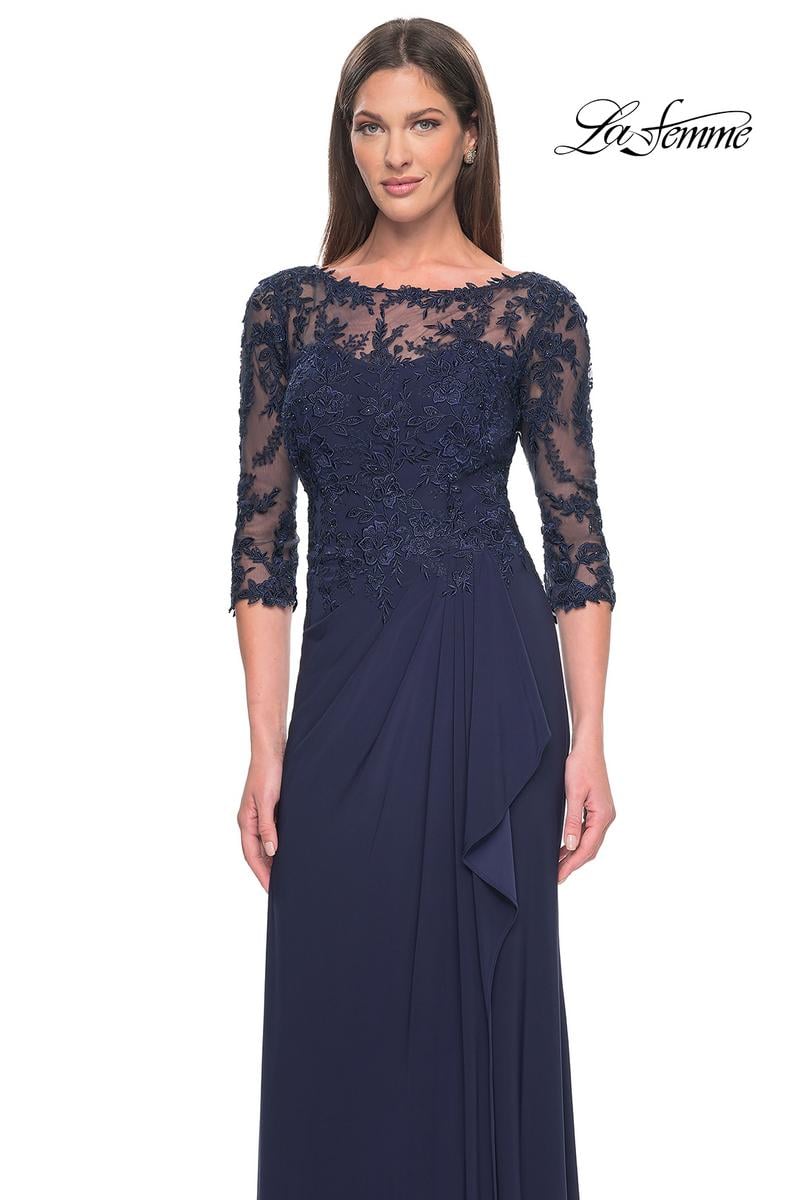 La Femme Evening 30385 - Navy