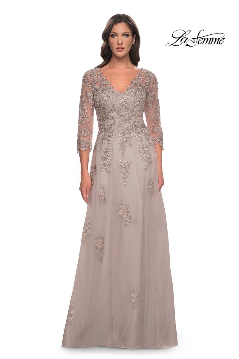 La Femme Mother of the Bride 30398 - Dusty Mauve
