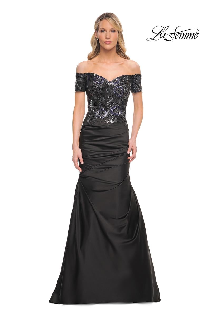 La Femme Mother of the Bride 30404 - Black