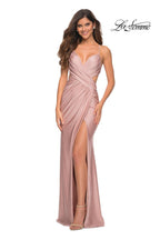 La Femme Dress 30504 - Mauve
