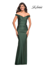 La Femme Dress 30631 - Dark Emerald