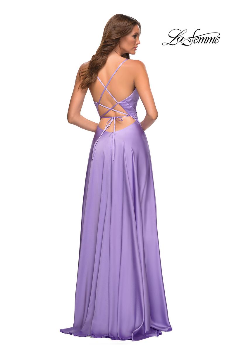 La Femme Dress 30662 - Lavender