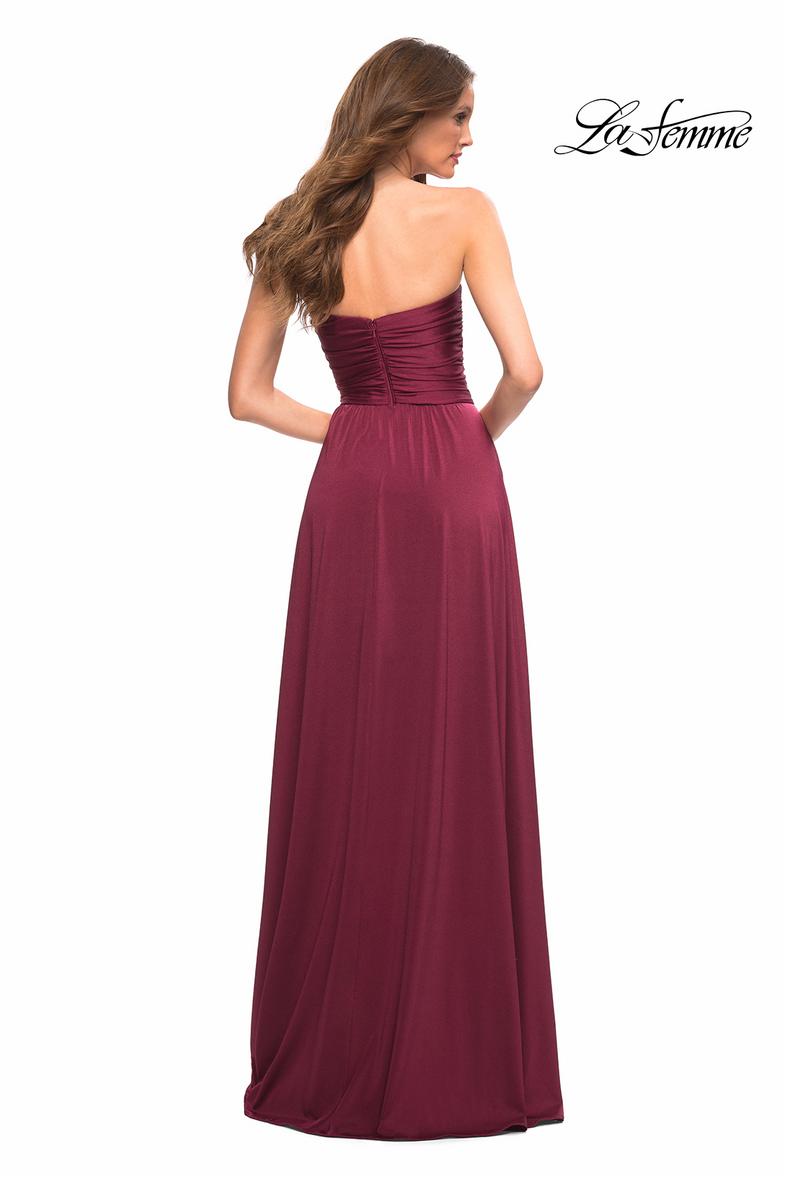 La Femme Dress 30700 - Dark Berry