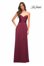 La Femme Dress 30700 - Dark Berry