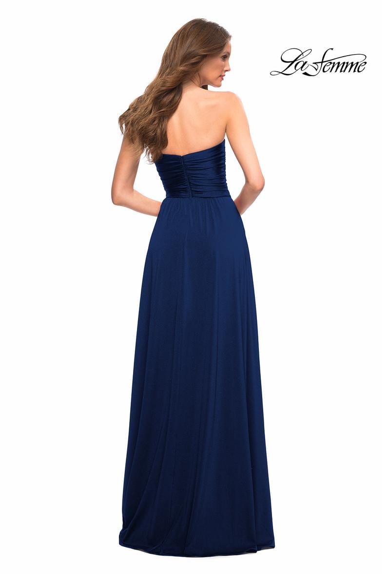 La Femme Dress 30700 - Navy