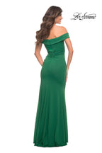 La Femme Dress 30703 - Dark Emerald