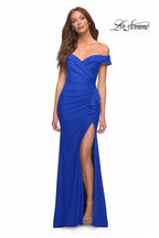 La Femme Dress 30703 - Royal Blue
