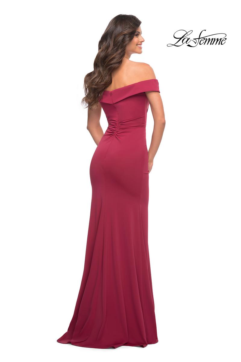 La Femme Dress 30703 - Wine